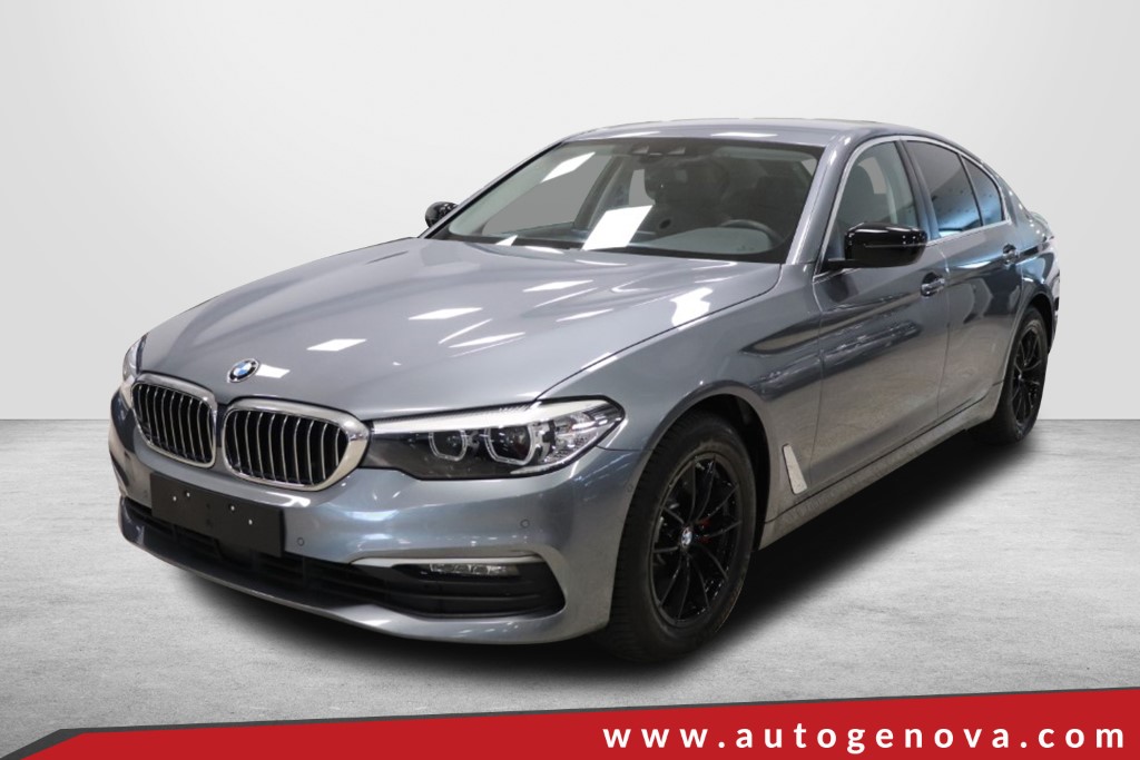 BMW 518d 136cv steptronic business ( fari led - pdc - virtual cockpit - navi - pelle - ambient lights - telecamera post. - mirror ) 