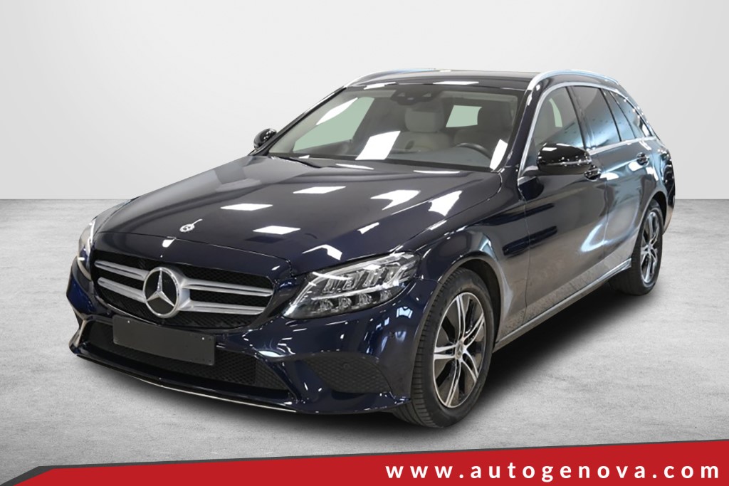 MERCEDES-BENZ C 180d 122cv 6m business solution ( telecamera post. - pdc - fari led - pelle - navi ) cc. 1597 imm. 12/2020