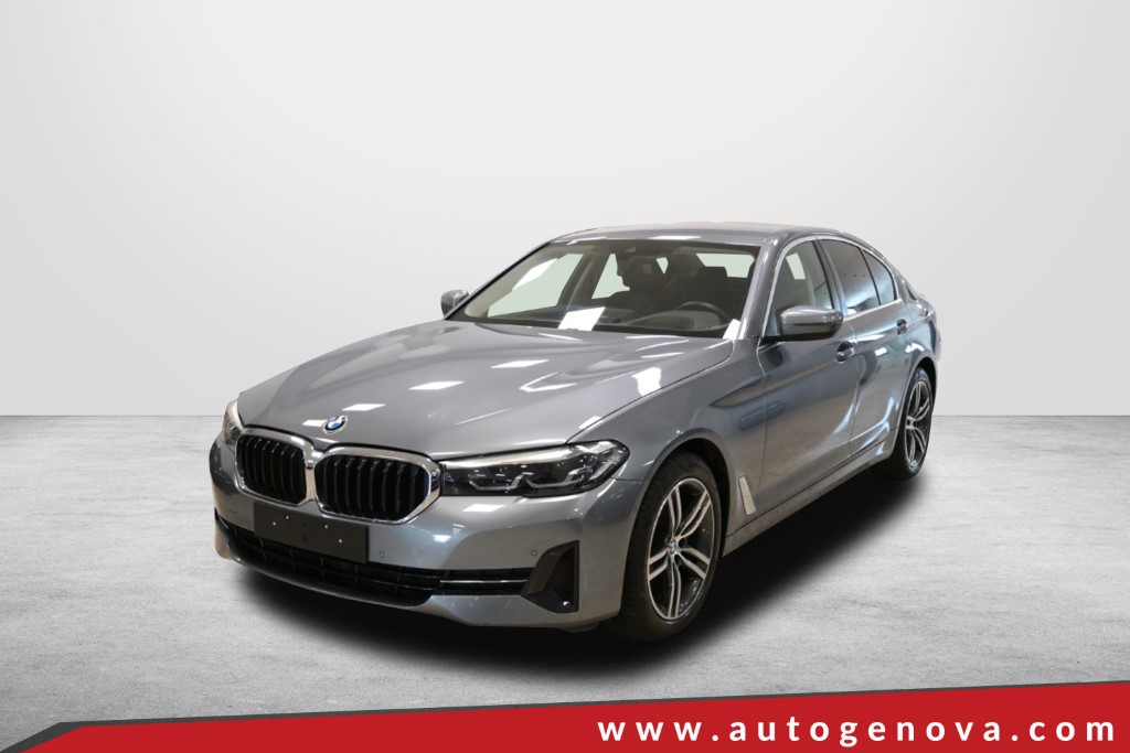 BMW 518d 150cv steptronic business  design (fari led - pdc - virtual cockpit - navi - pelle - telecamera post. - mirror - head up display ) 
