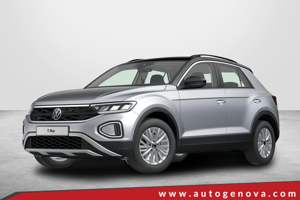 VOLKSWAGEN T-roc 2.0 tdi 115cv scr life ( navi - adaptive cruise control - mirror - fari led - pdc - tetto bicolore - digital cockpit ) 