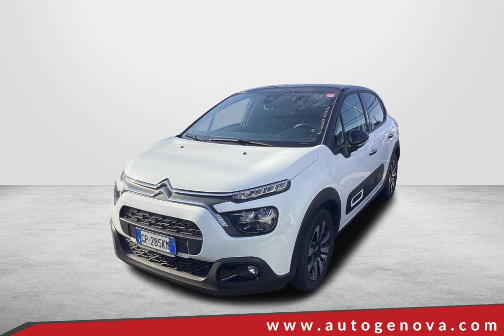CITROEN C3 1.2 puretech 83cv ses shine ( neopatentati - cruise - fari led - clima auto - tetto bicolore - mirror - navi - sensori post. ) km 10000