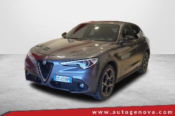 ALFA ROMEO Stelvio 2.2 turbodiesel 190cv at8 q4 super business ( bixeno - active cruise - navi - mirror - pdc - telecamera post. - cerchi 20 ) imm. 12/2022